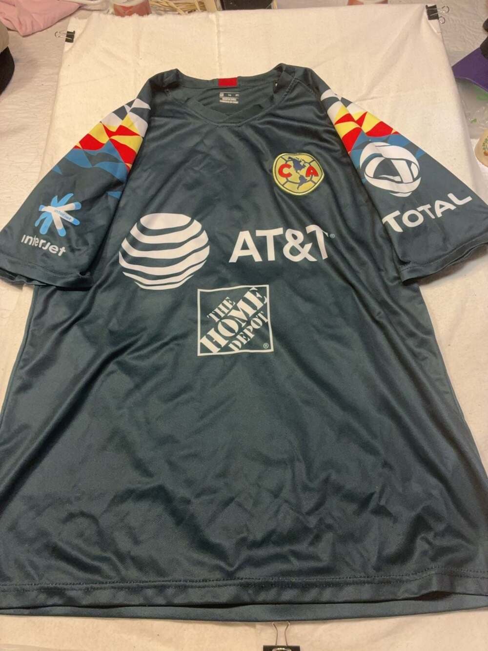 Club America Soccer Jersey Size XL